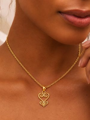 sankofa pendant necklace