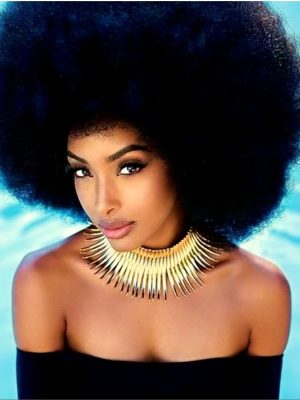 Gold Spiked Choker Necklace